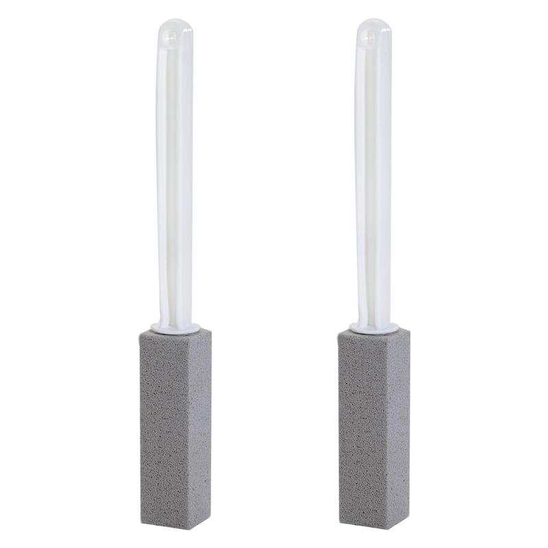 

2 шт. Пемзова щітка для чищення унітазу Щітка для унітазу Сидіння Унітазний наліт Ванна Шрам Жовтий наліт Потужна пемзова щітка