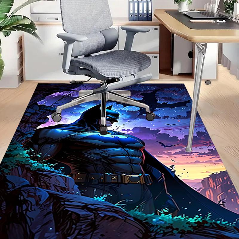 1pc Batman Night Carpet, for Home & Office Decor, Desk Chair Carpet, Festive Gift,Conference Room CarpetL1149