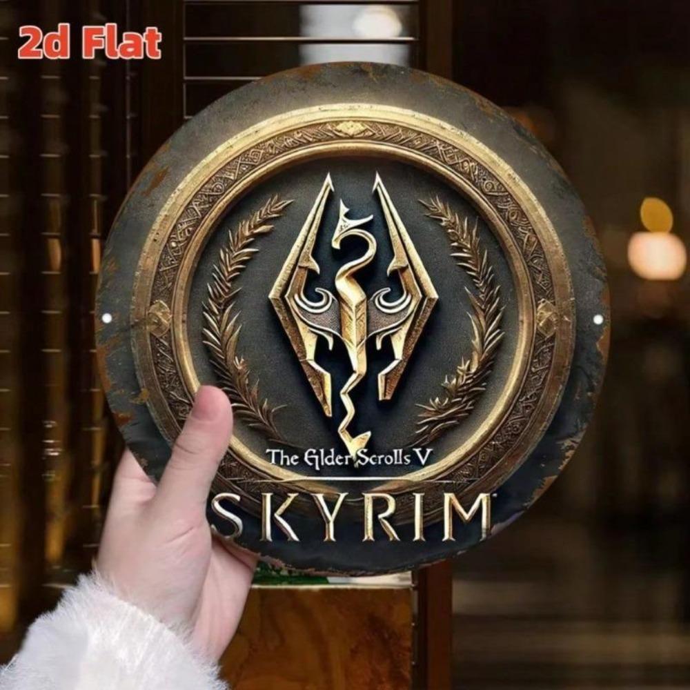 Vintage Game Metal Tin Sign Wall Decor Retro Collectible Art Plaque