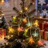 Battery-Operated Dinosaur String Lights - Colorful Kids' Room Decoration & Outdoor Night Light