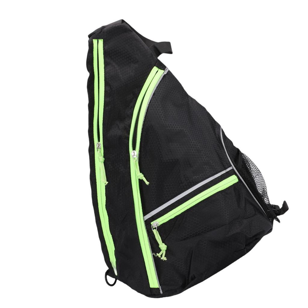 Tennis Sling Bag with Shoulder Strap Versatile Portable Breathable Tennis Racket Bag for Men Women Sports Travel