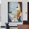 Abstract Line By Picasso Famous Prints and Posters Canvas Paintings Minimalist Wall Art Pictures for Living Room Home Decor No Frame
