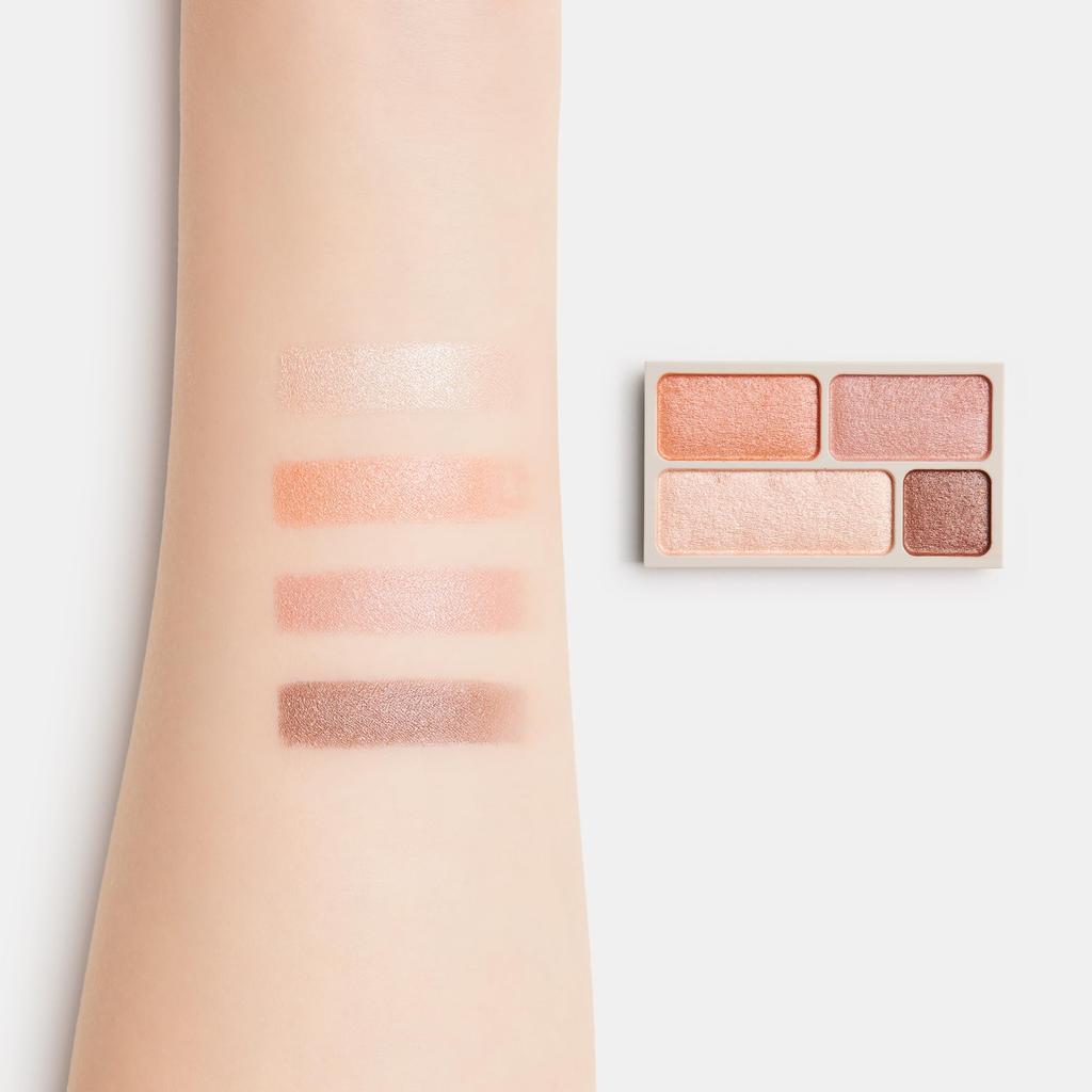 MUJI Eye Color Type Coral OAP58A4S 4-Color 4.5g