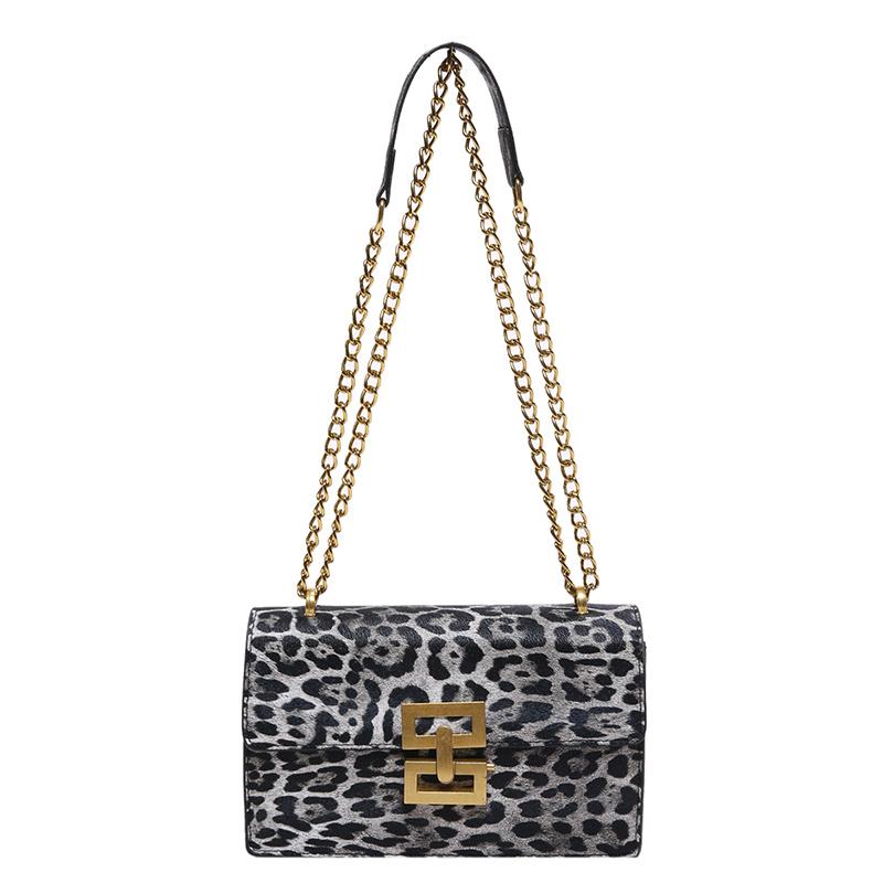 

Сумка-клатч с леопардовым принтом для женщин, сумки через плечо из искусственной кожи, сумки на цепочке для сотового телефона, женская сумка