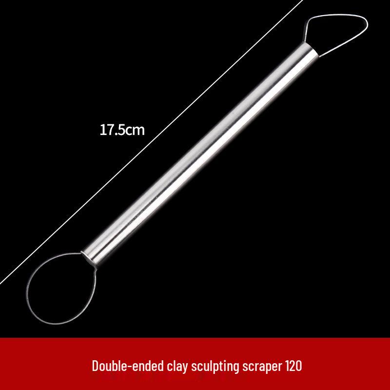 12-Piece Stainless Steel Clay Sculpting and Trimming Tool Set