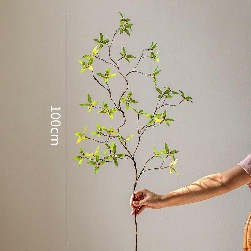 Decor în stil chinezesc cu viță de rodie și ramuri - Artă florală artificială pentru living