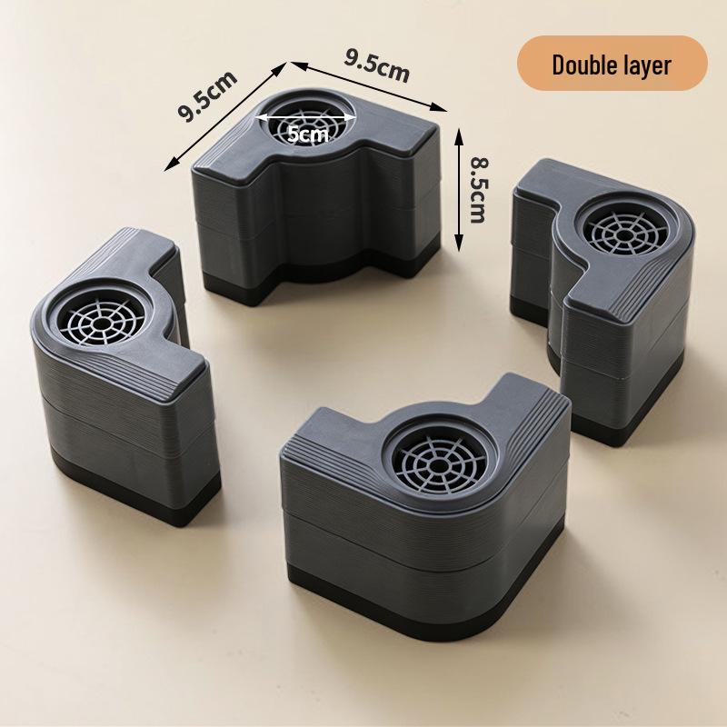 

Бесшумная антивибрационная подставка для стиральной машины и холодильника с амортизирующими подушками