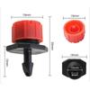 10/50/100 PCS /set Sprinkler Garden Irrigation Microfluidic Drip Irrigation Nozzle Adjustable Drop Head