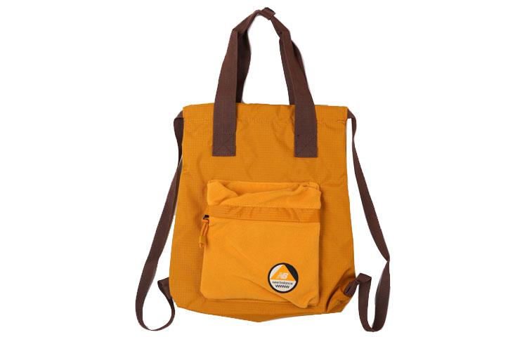 New Balance Fabric Handbag Backpack Unisex Brown NCGCA42223-02
