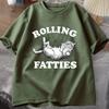 Cute Cat Paw Print Short Sleeve Tshirt Cat Lover Gift Vintage Casual Tee Cat Dad Gift Casual Graphic Tshirt Crewneck Tops
