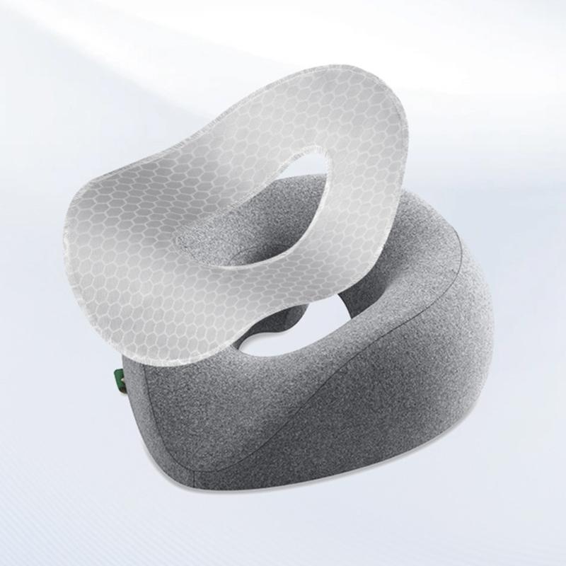 Breathable Polycotton Massage Table Pillow Features Ergonomic Face Hole Designs and Washable Fabric