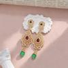 Drop Earrings for Women Classic Multi-Color Rhinestones Fadeproof for Formal Dinner Anniversary Gift for Wife