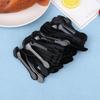 100 Stück Mini Plastiklöffel Bestecklöffel für Gelee Eis Dessert Vorspeise Plastiklöffel für Partyzubehör