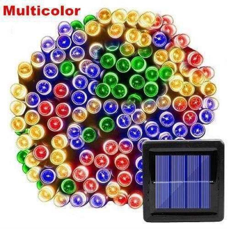 Outdoor Waterproof Solar LED Star Fairy String Lights for Christmas and Garden Decoration