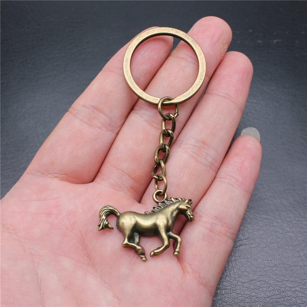 Horse Unicorn Key Ring Female Jewelry New Year's Day New Things