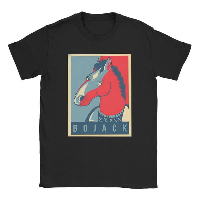 Camiseta Estilo Poster De Bojack Horseman S