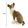 Stuffed Animal Toys Cute Cats Doll Comfortable Birthday Gifts Animals Pillow Lifelike Cat for