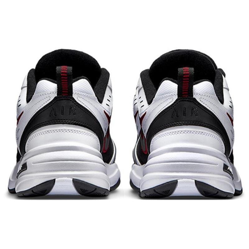 Nike Air Monarch Iv White Black Sneakers 415445-101
