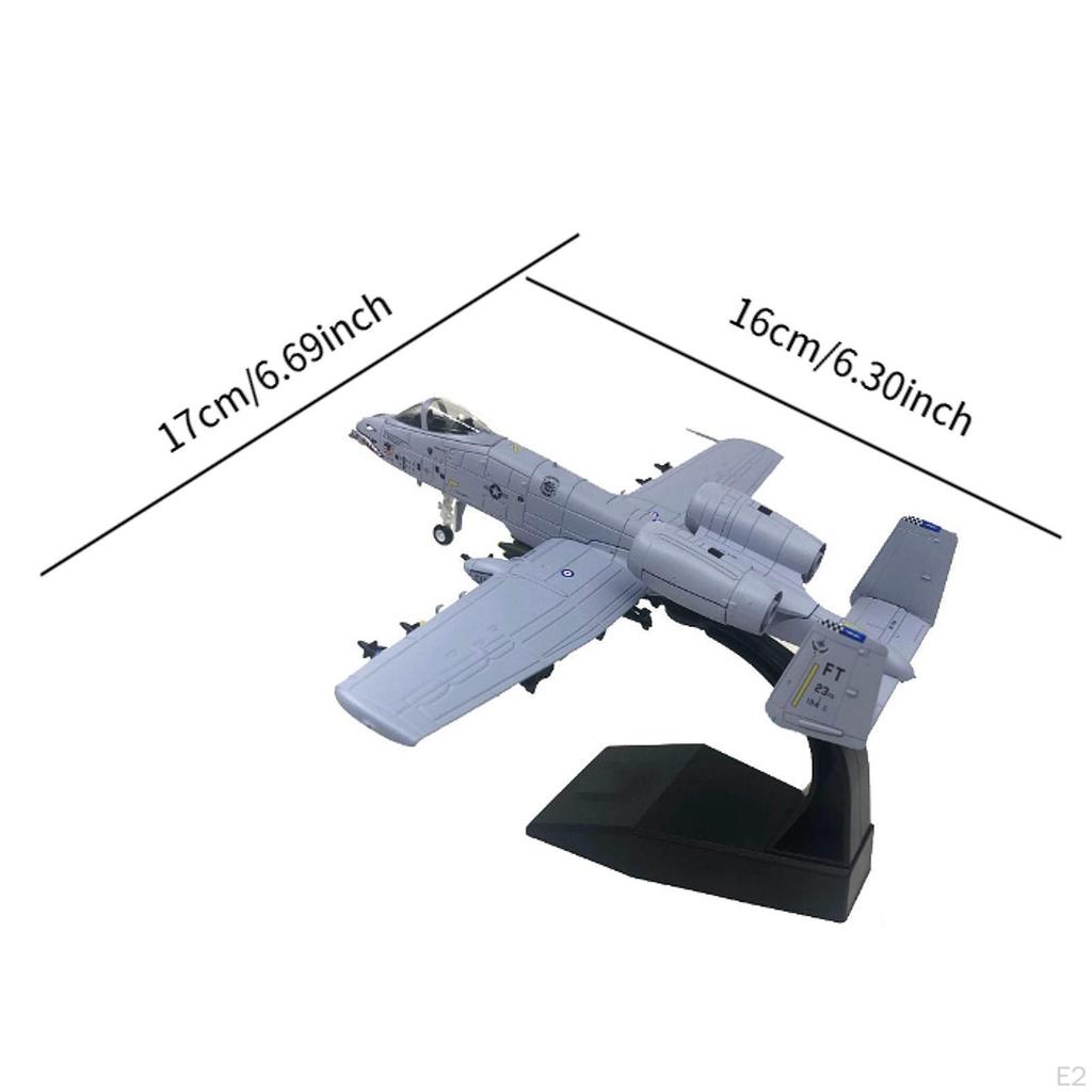 1/100 Fighter Model Airplane Display Collection Realistic Souvenir Ornament Plane Figurine for