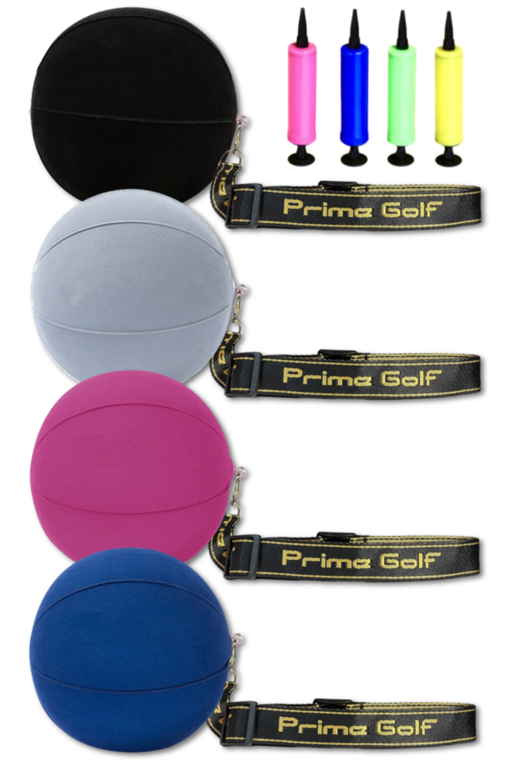 

PrimeGolf Golf Training Aid, Candy Ball, Practice Equipment, Basic Practice, Body Turn, Swing Training Equipment (Blue)