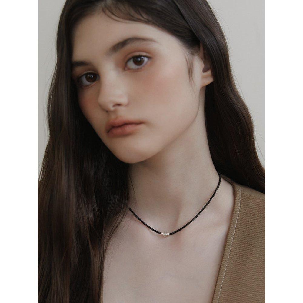 Stacked Pendant Bead Necklace Nz2446
