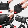 YUEFU Waterproof Bicycle Handlebar Front Bicycle Dry Pack Large Capacity Cycling Front Storage Bag for Road and Mountain Bikes Bag, Bikes, MTBs,