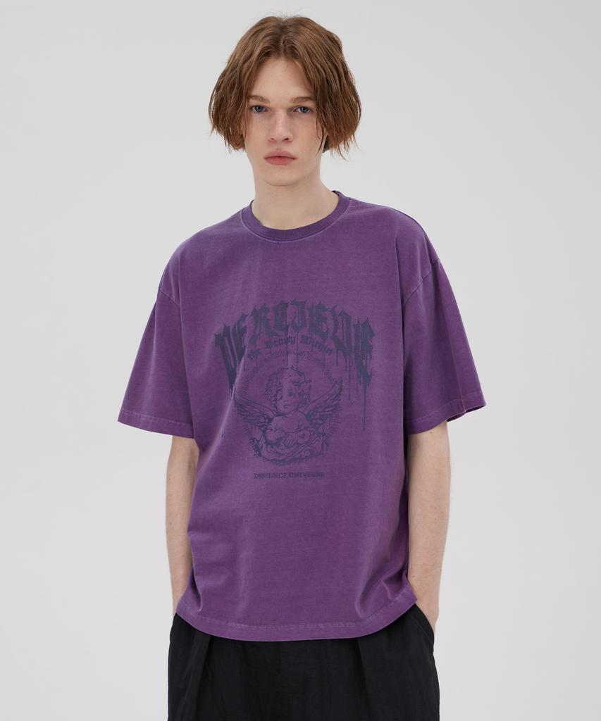 DYSFUNCT Angelic Pigment T-Shirt (Violet)