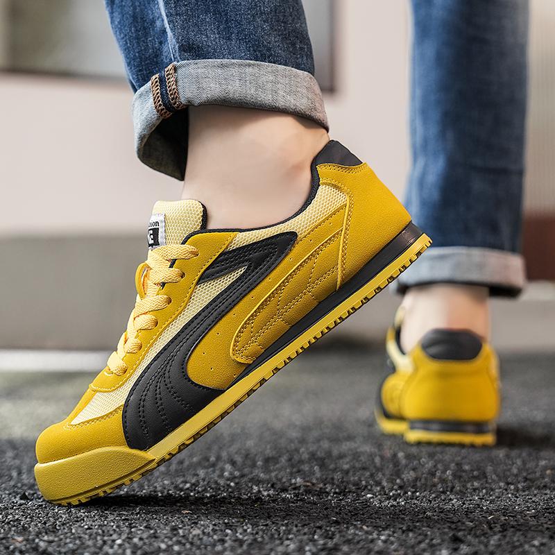 Modische Herren Freizeitschuhe Leichte Stoff Outdoor Laufschuhe Bequeme Gehen Sportschuhe Atmungsaktive Jogging Schuhe