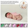 2 Stück Niedlicher Neugeborener Engel mit Baby Mädchen Rose Blume Stirnband