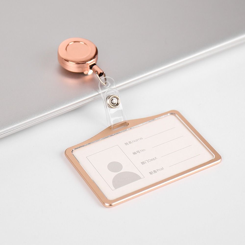 Кейс для карт Simple Card Case Алюминиевый Цинк Сплав цинка Крышка для карт Вертикальная крышка для карт Горизонтальный протектор для карт Gold-Horizontal