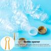 Universal Bottle Opener Ergonomic Grip Bottle Cap Remover for Seniors Non-Slip Plastic Bottle Cap Lifter for Kitchen Bar