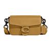 Tabby 18 Flap Closure Shoulder Bag With External Open Pocket Women Shoulder Bag Tan CC103-FLX