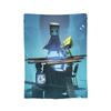 Little Nightmares Horror Blanket Cover Video Game Plush Throw Blanket Summer Air Conditioning Printed Soft Warm Bedsprea,