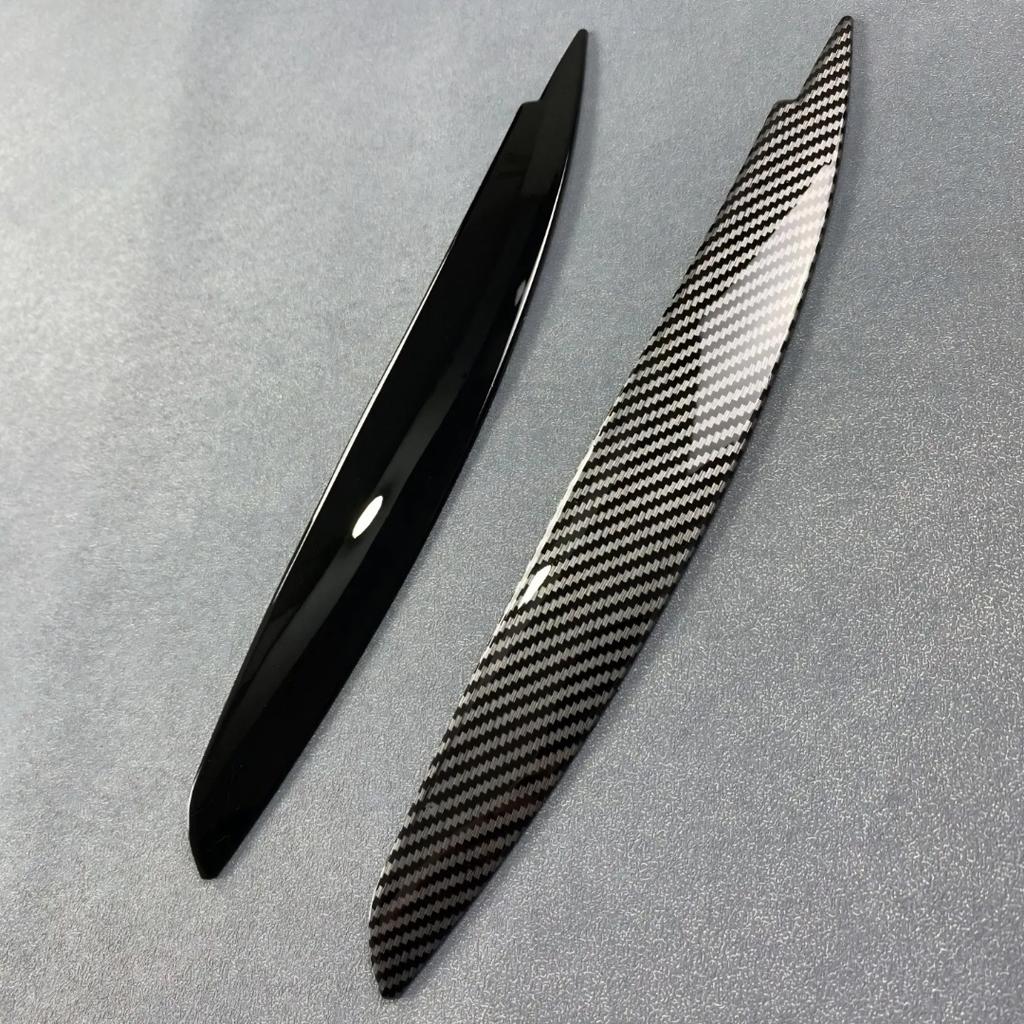 For BMW 1 Series E81 E82 E87 E88 2004-2014 Headlight Eyebrow Eyelid Cover Trim Exterior Modification Tuning Accessories Body Kit