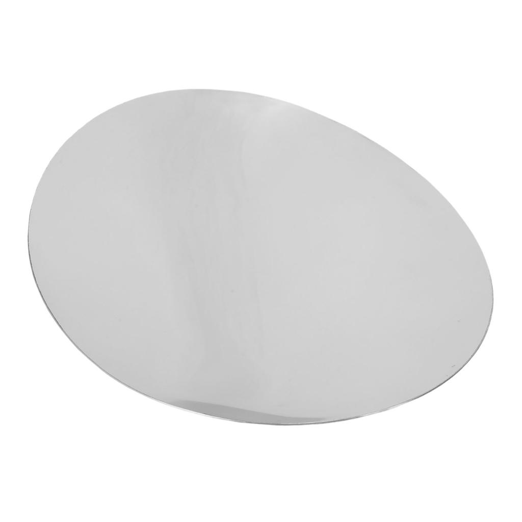 Metal Serving Tray 304 Stainless Steel Modern Luxury Dessert Platter Fruit Tray for Coffee Table Home Decor Silver L