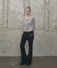VOONT Drape Strap Tie Long Sleeve (Beige)