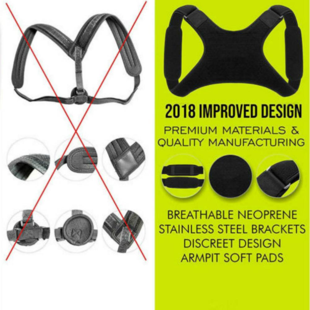 Durable And Safe Spine Posture Corrector Back Support Belt Shoulder Bandage Back Spine Posture Correction Humpback Band Corrector Pain Relief