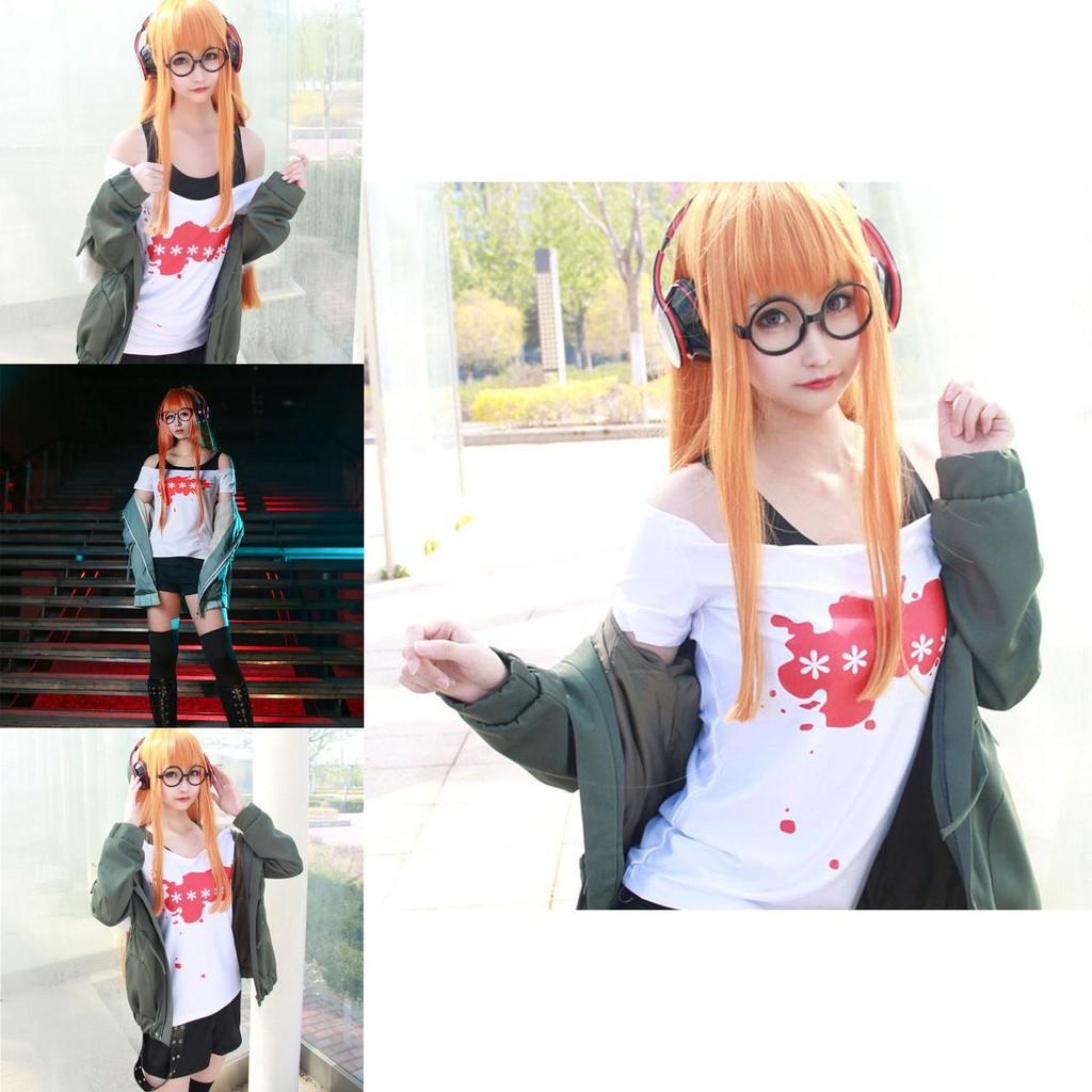 Persona 5 Costume Navi Cosplay Outfit With Polyester Fabric For Halloween Costumes