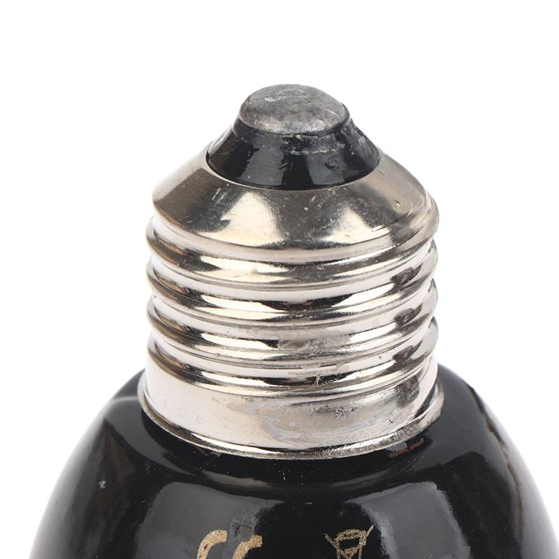 E27 Pet Heating Lamp With Anti-Scalding Lampshade For Turtle Snake Lizard Infrared Ceramic Emitter Heat Light 25/50/75/100W