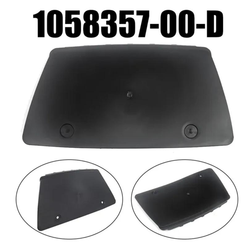 A11M-Automobile Rear Tow Hook Cover Rear Bumper Lower Guard Cover 1058357-00-D Suitable For Tesla Model X
