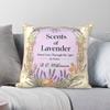 Scents Of Lavender D C Wilkinson Square Pillowcase Polyester Linen Velvet Printed Decorative Throw Pillow Car Cushion Cover