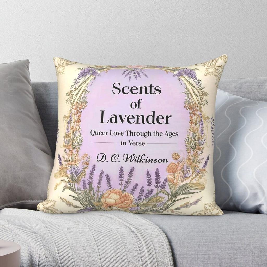Scents Of Lavender D C Wilkinson Square Pillowcase Polyester Linen Velvet Printed Decorative Throw Pillow Car Cushion Cover