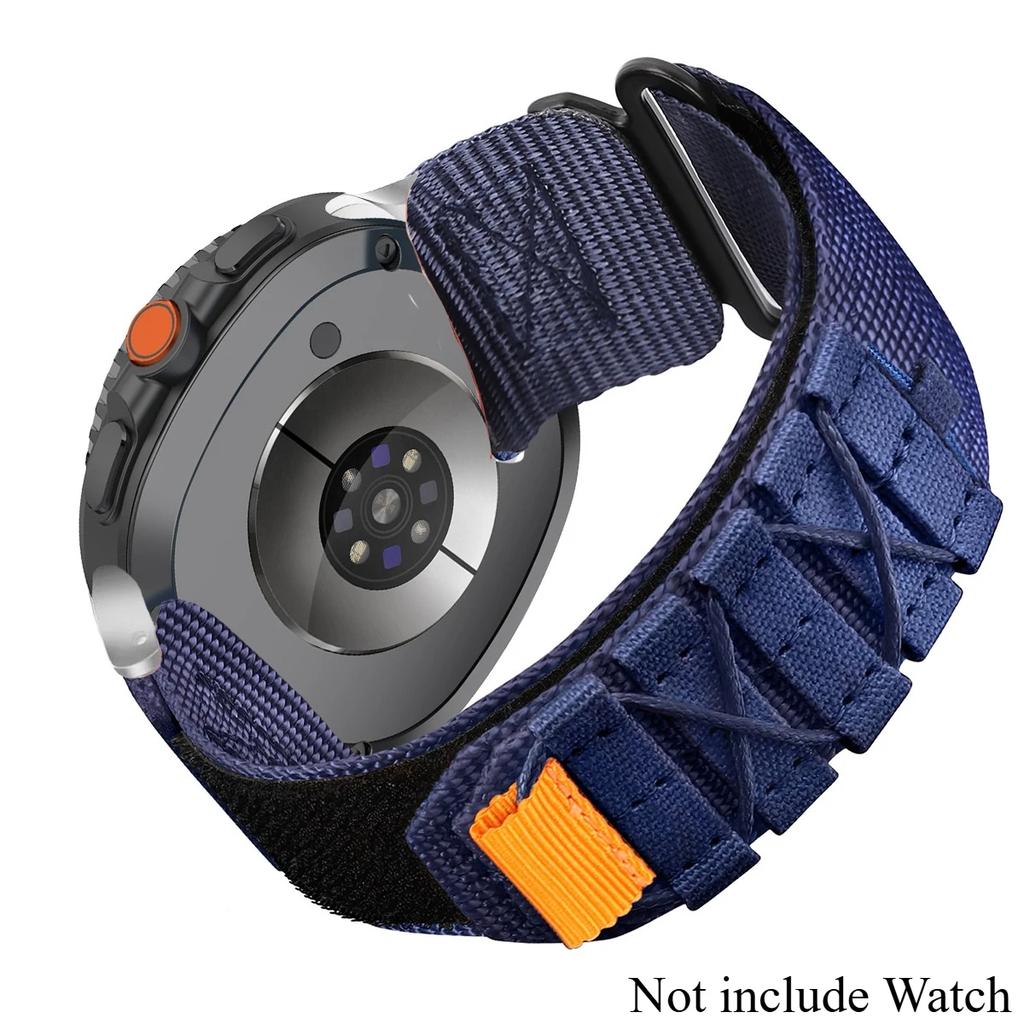 Nytt nylonband för Samsung Galaxy Watch 8/8 Classic Ersättningsarmband Sportklockband Correa för Watch ultra2025/7 47mm Band