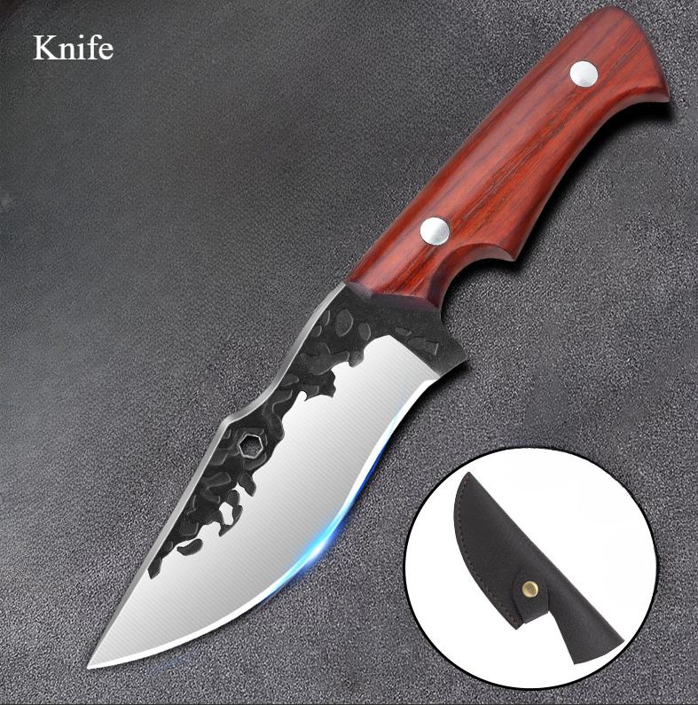 Hand Forged Knife Sharp Household Meat Knife Hand Meat Knife Multi-functional Portable Fruit Knife