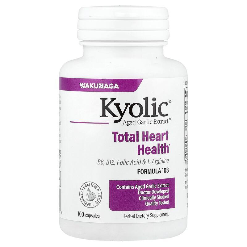 Aged Garlic Extract™, Formula 108, 100 Capsules