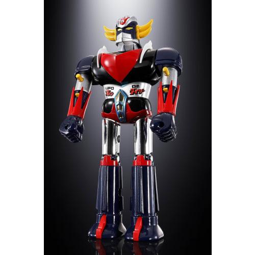 TAMASHII NATIONS Chogokin UFO Robot Grendizer Deluxe Grendizer & UFO Spazer, approximately 135mm & 120mm, die-cast, ABS & PE pre-painted action figure
