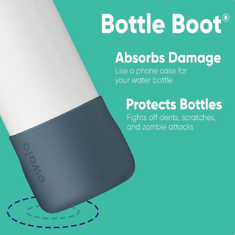 Funda Protectora de Silicona Para Botellas de Agua Aisladas Owala de 24 oz y 32 oz con Agarre Antideslizante y Resistencia a Caídas