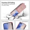 Ring Holder Crossbody Leather Wallet Card Slot Phone Case for Samsung Galaxy Z Flip 7 6 5 4 3 Flip7 FE Lanyard Protection Cover
