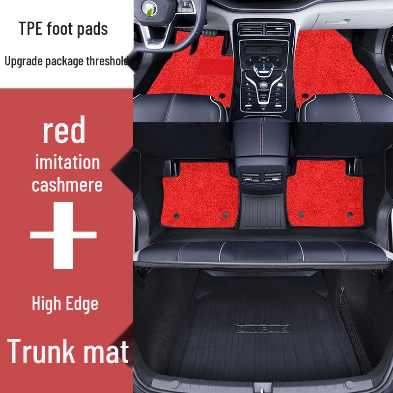 Compatible Toyota Floor Mats: Full Coverage TPE Mats for 24 Corolla & RAV4 Models