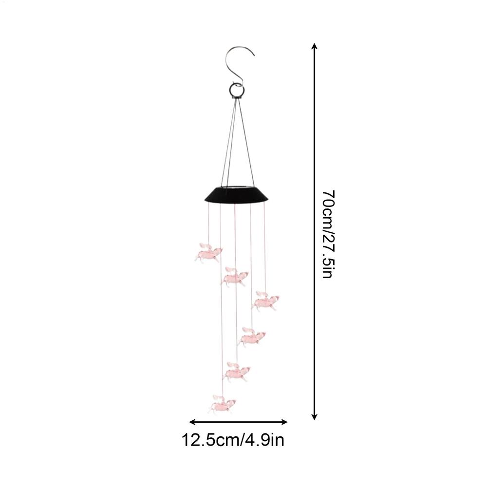 

Windchimes Outdoors Solar Color Changing LED Automatic Decor Garden Decor Accessories For Porch Entryway Garden Shop Offices